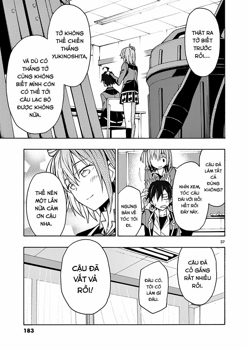 Yahari Ore No Seishun Rabukome Wa Machigatte Iru 58 trang 36