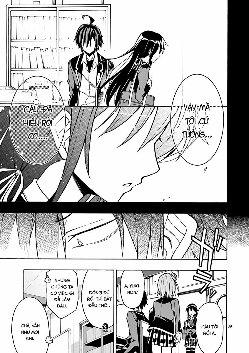 Yahari Ore No Seishun Rabukome Wa Machigatte Iru 58 trang 38