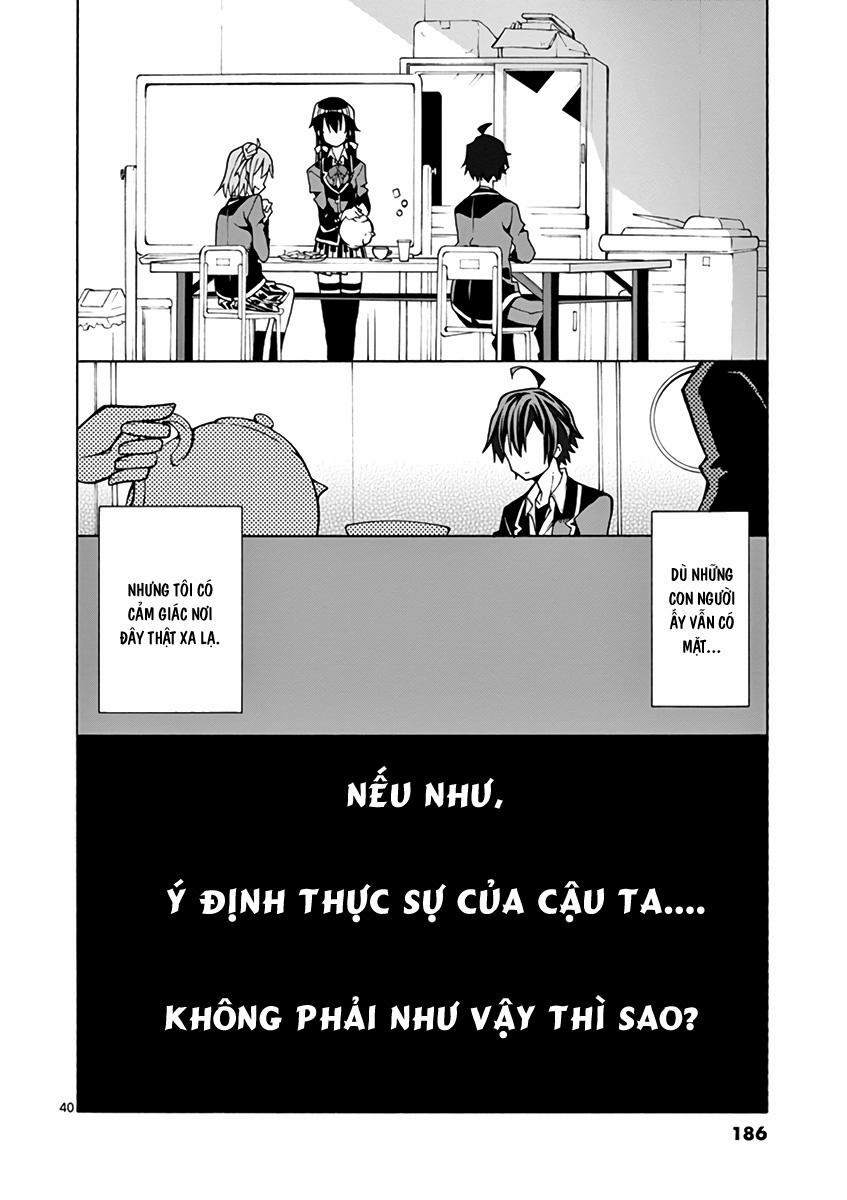 Yahari Ore No Seishun Rabukome Wa Machigatte Iru 58 trang 39
