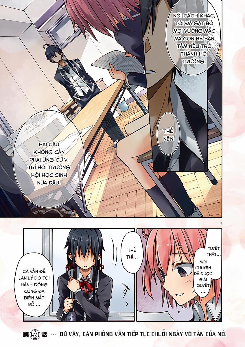 Yahari Ore No Seishun Rabukome Wa Machigatte Iru 59 trang 0