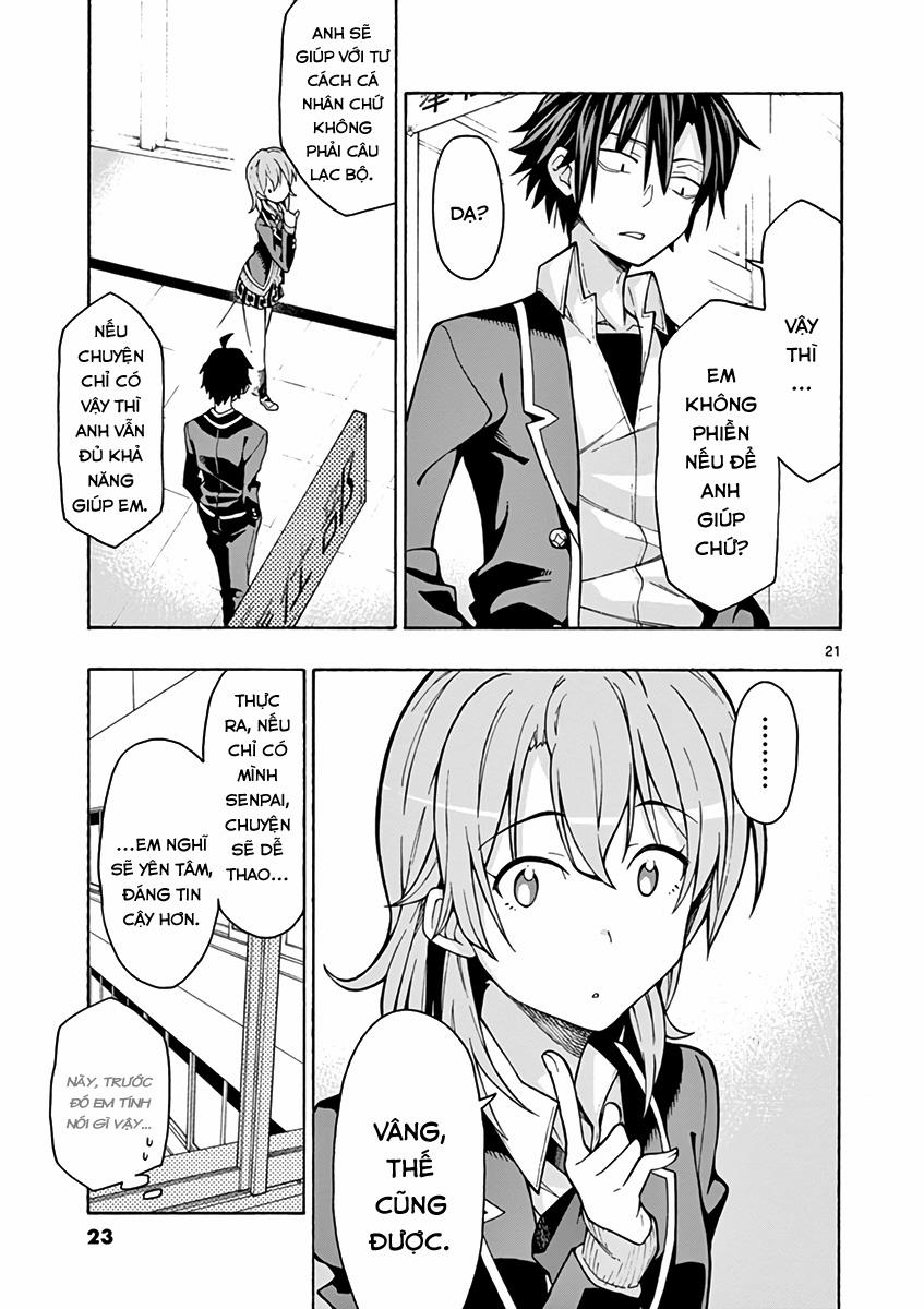 Yahari Ore No Seishun Rabukome Wa Machigatte Iru 59 trang 19