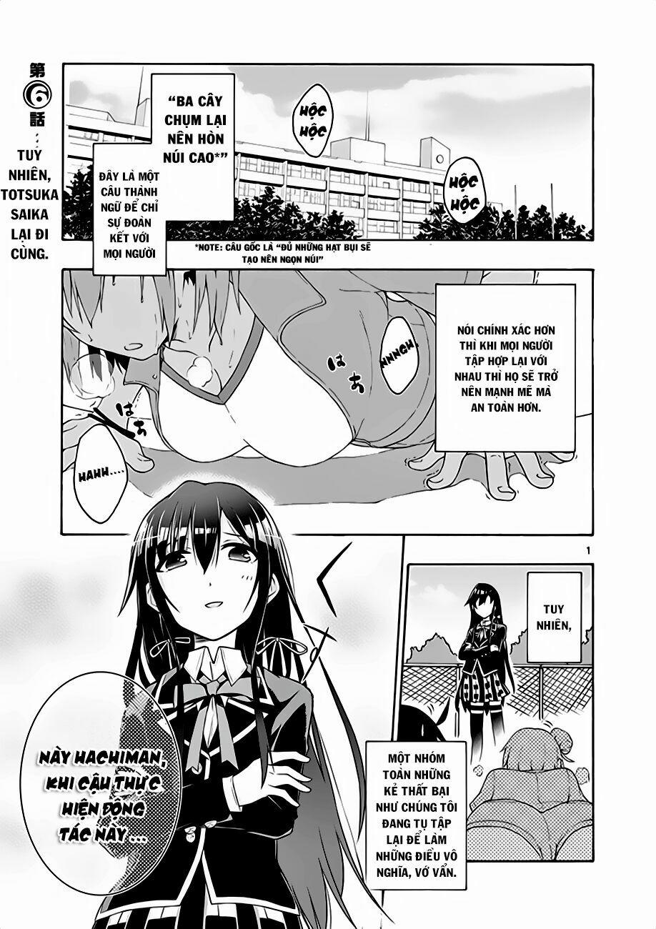 Yahari Ore No Seishun Rabukome Wa Machigatte Iru 6 trang 3
