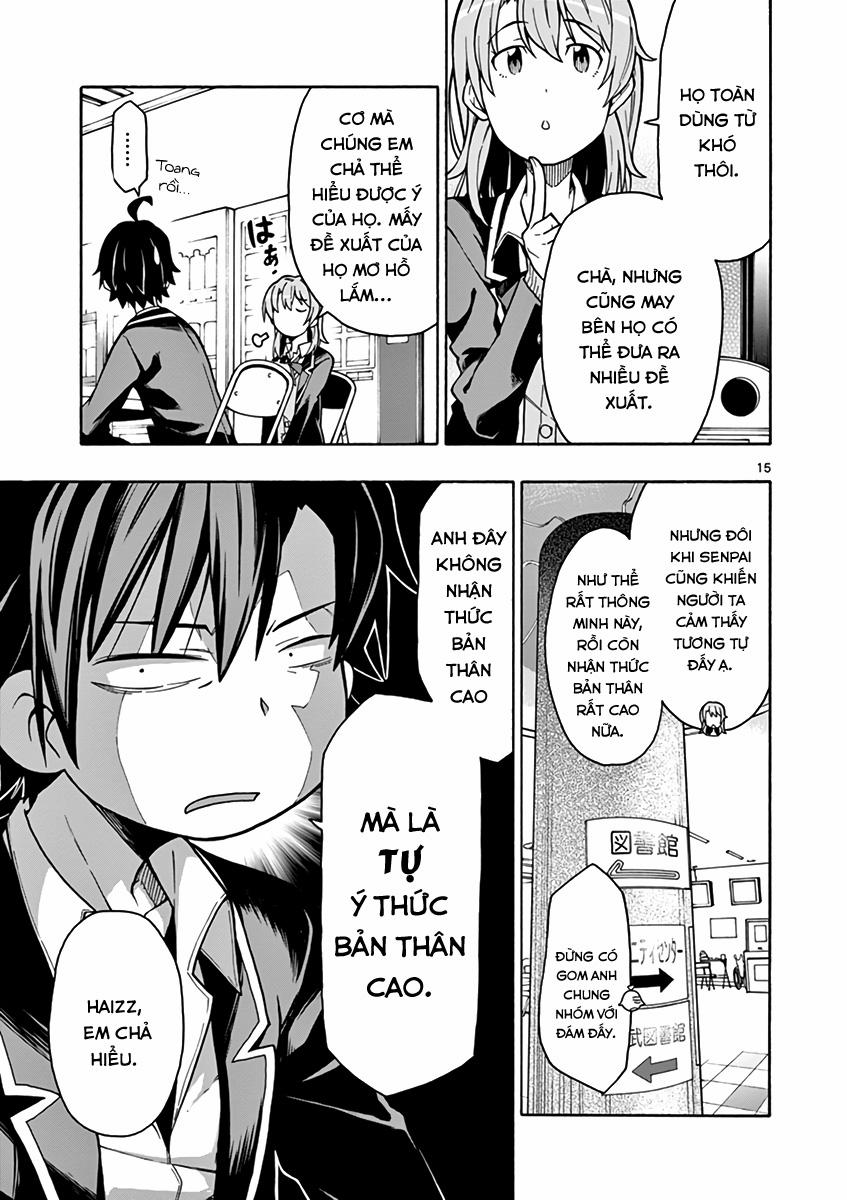 Yahari Ore No Seishun Rabukome Wa Machigatte Iru 60 trang 14