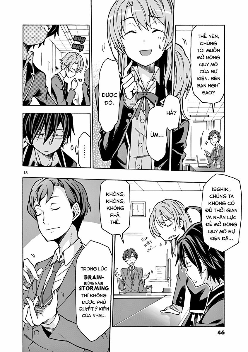 Yahari Ore No Seishun Rabukome Wa Machigatte Iru 60 trang 17