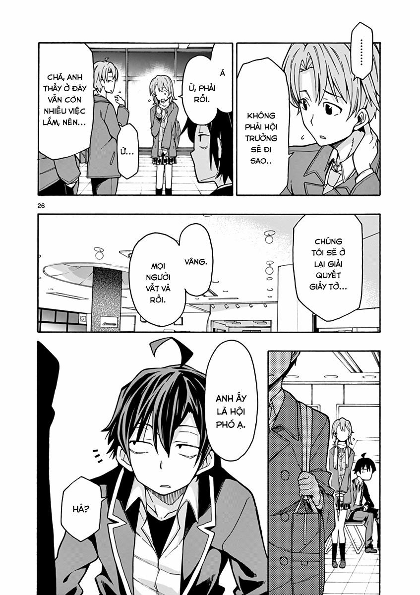 Yahari Ore No Seishun Rabukome Wa Machigatte Iru 60 trang 25