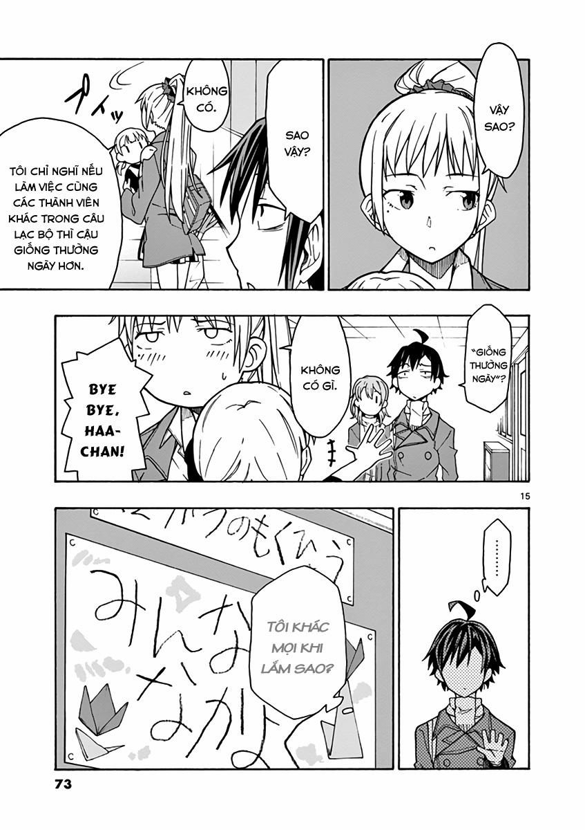 Yahari Ore No Seishun Rabukome Wa Machigatte Iru 61 trang 14