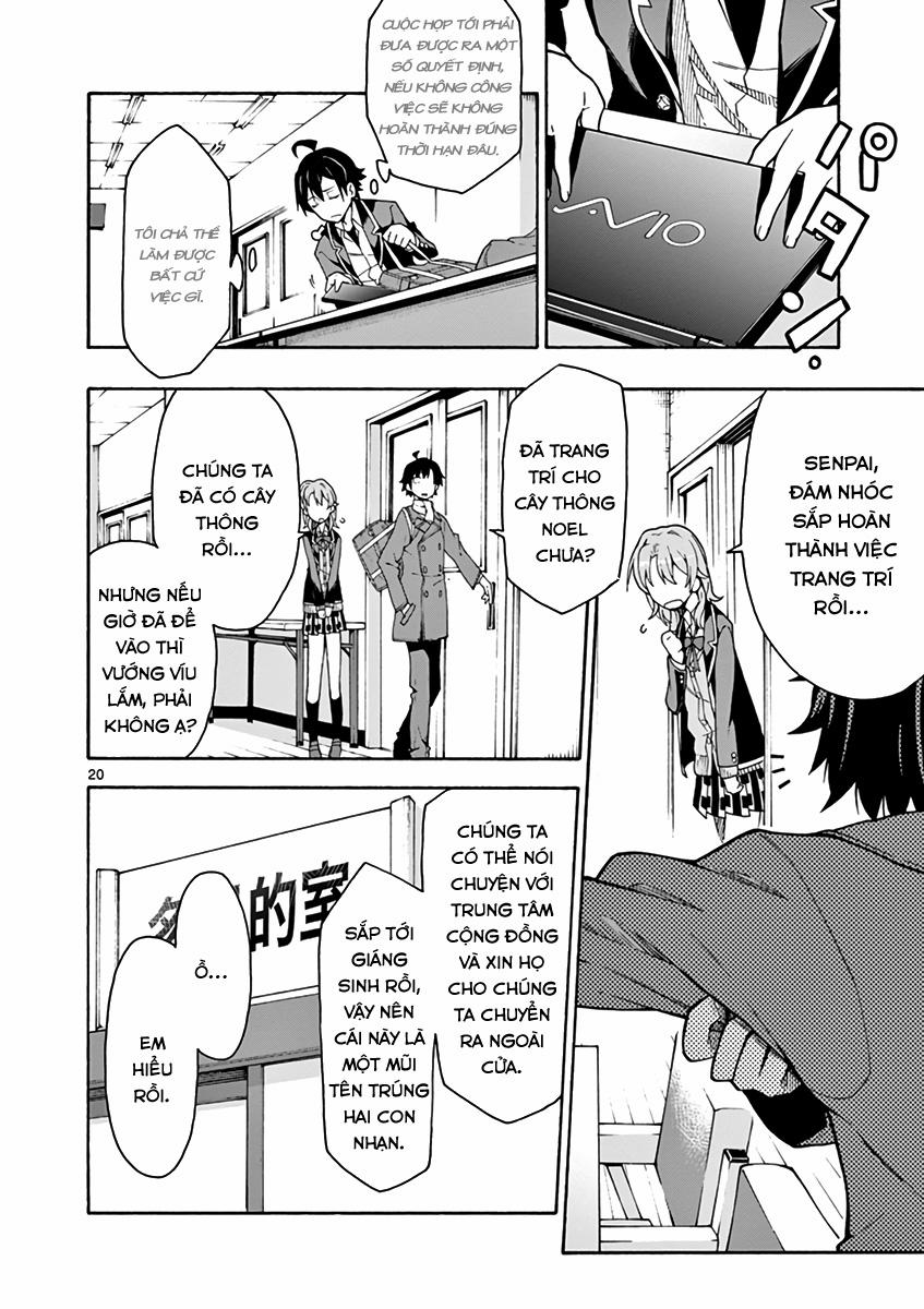 Yahari Ore No Seishun Rabukome Wa Machigatte Iru 61 trang 19