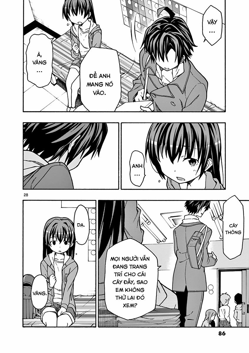 Yahari Ore No Seishun Rabukome Wa Machigatte Iru 61 trang 27