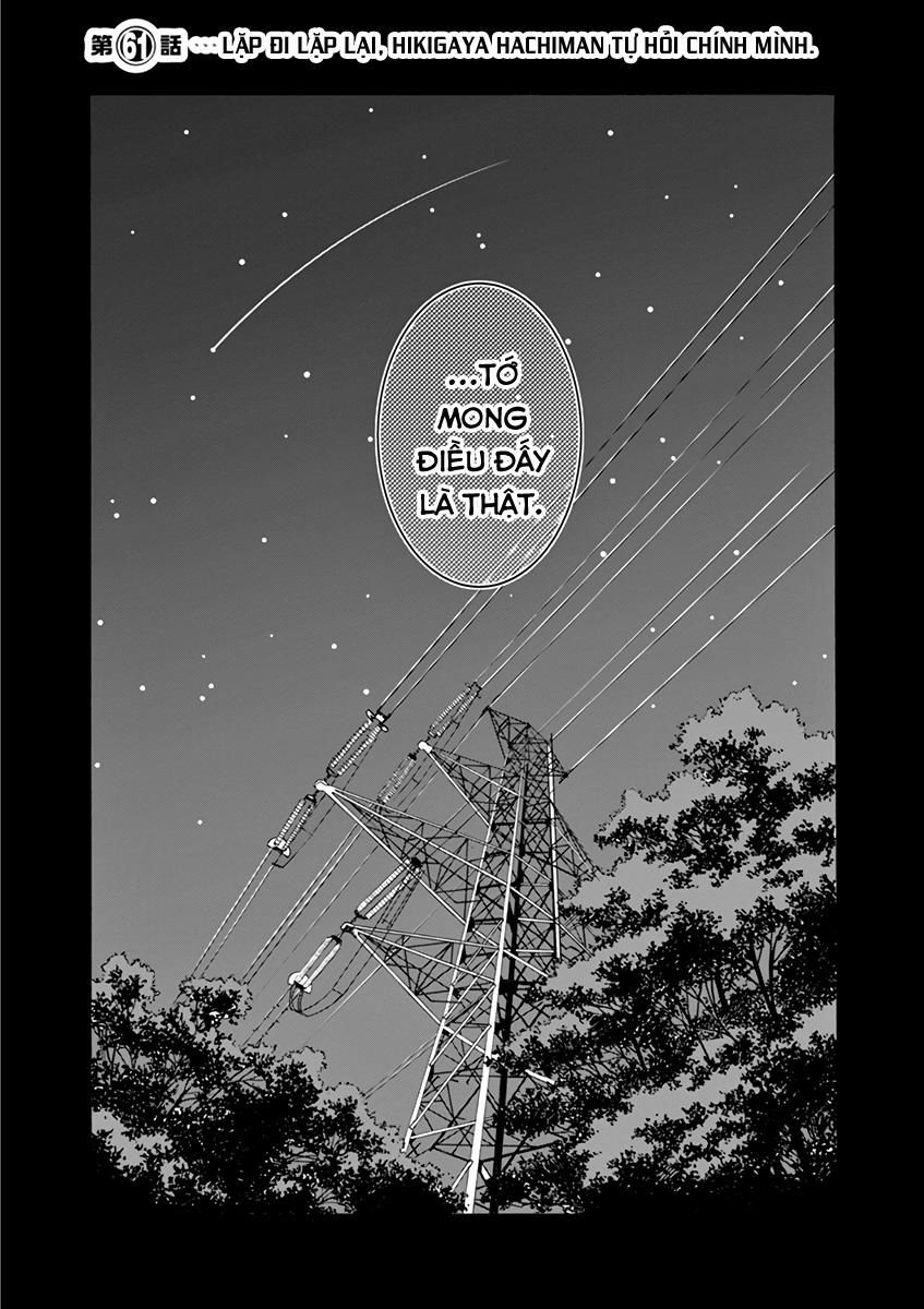 Yahari Ore No Seishun Rabukome Wa Machigatte Iru 61 trang 3