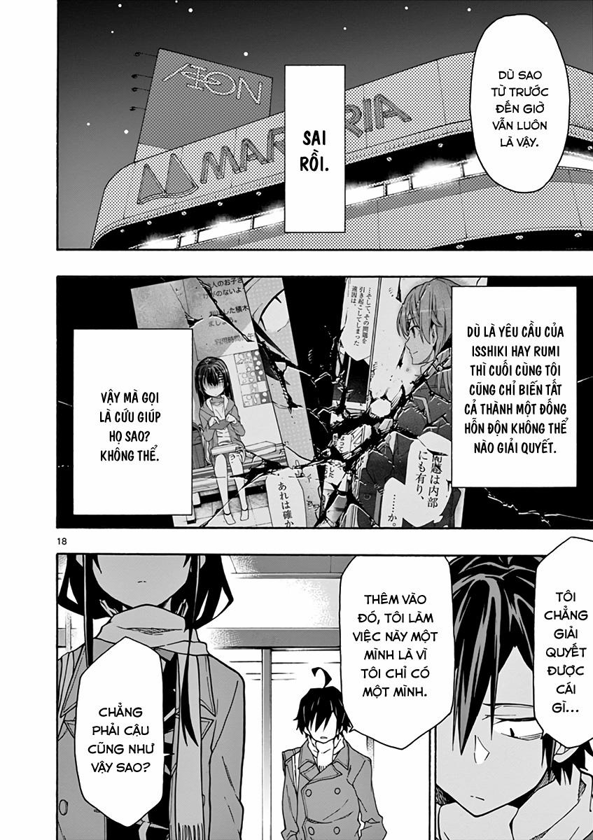Yahari Ore No Seishun Rabukome Wa Machigatte Iru 62 trang 17
