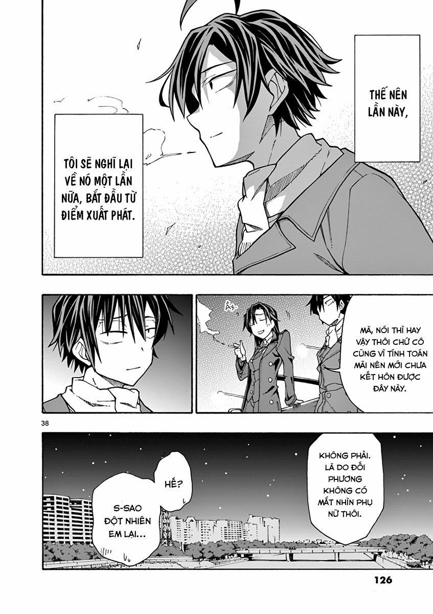 Yahari Ore No Seishun Rabukome Wa Machigatte Iru 62 trang 37