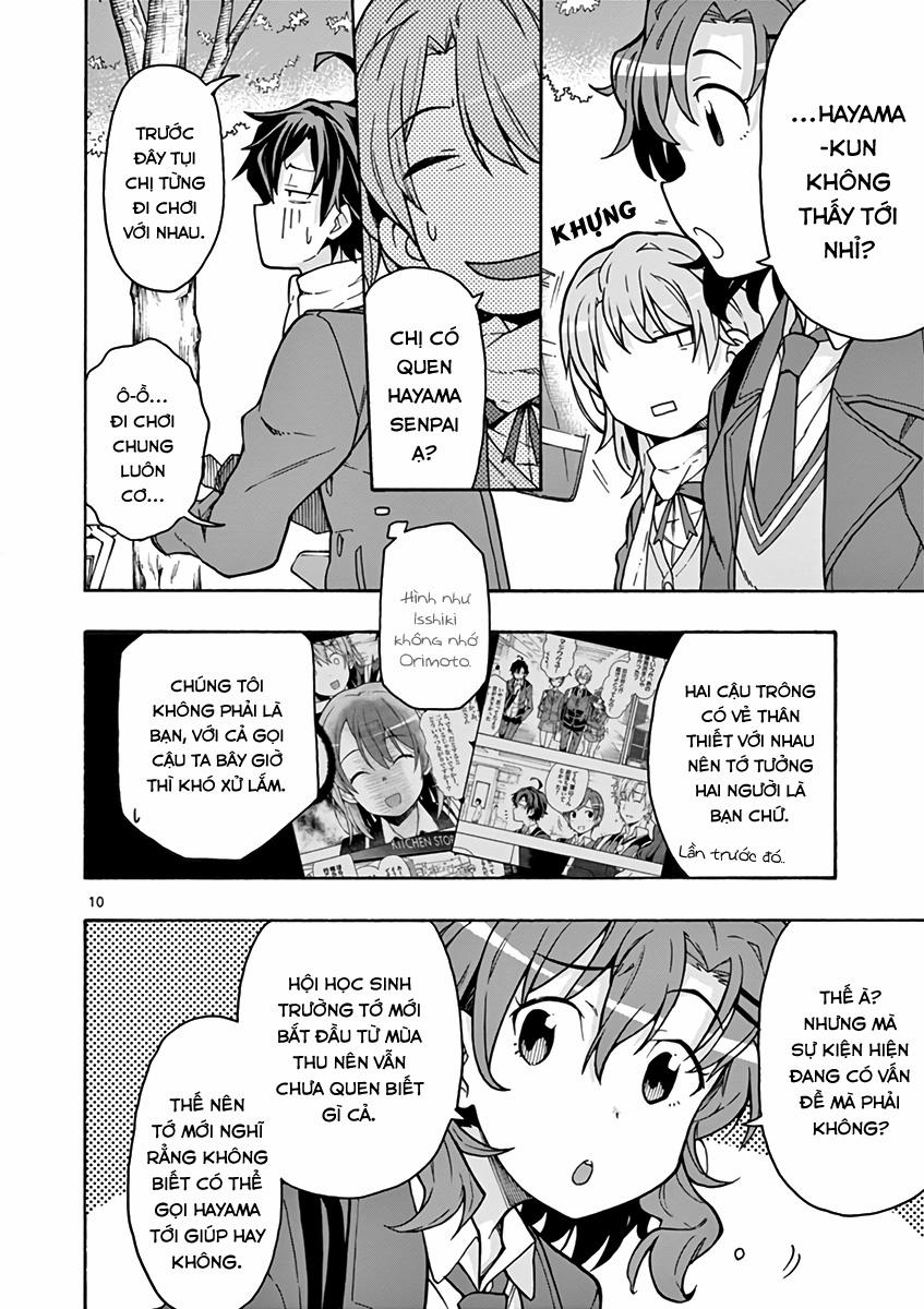 Yahari Ore No Seishun Rabukome Wa Machigatte Iru 62 trang 9