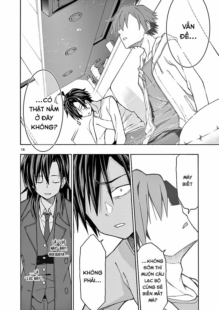 Yahari Ore No Seishun Rabukome Wa Machigatte Iru 63 trang 15