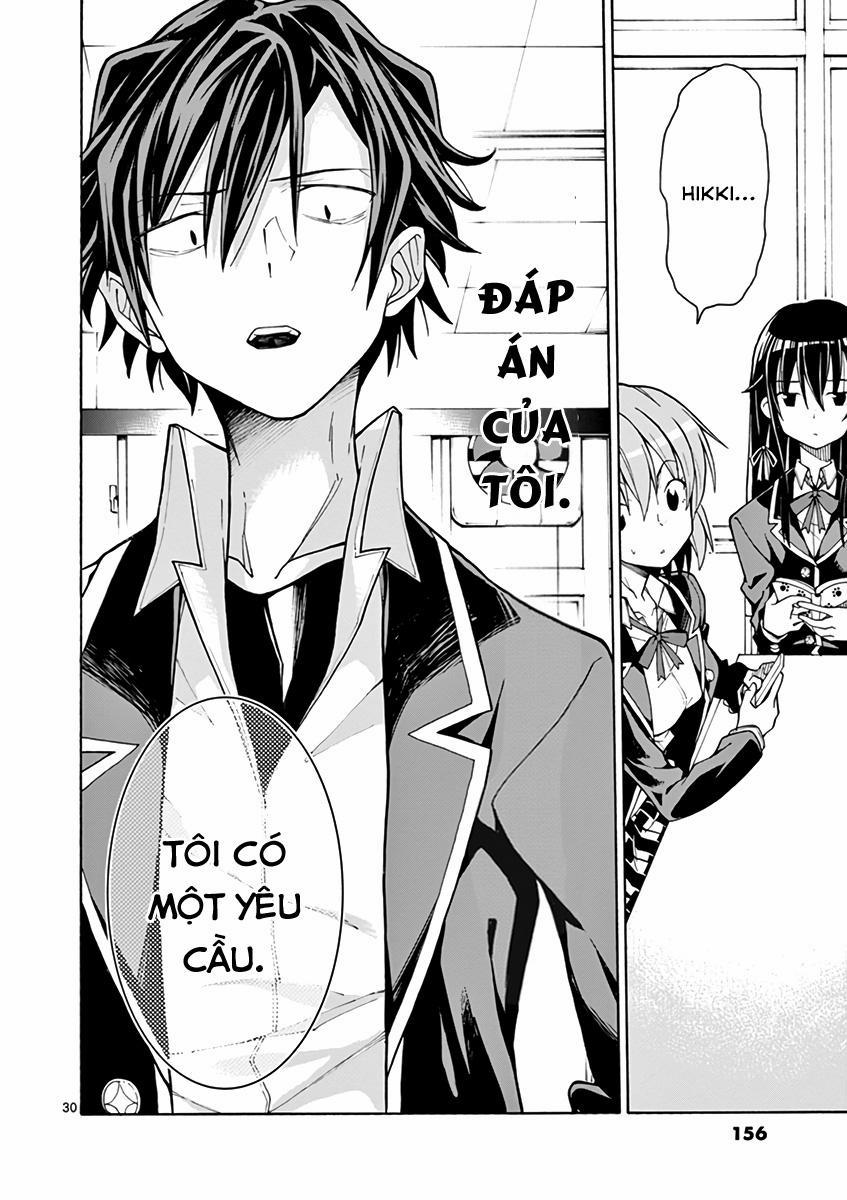 Yahari Ore No Seishun Rabukome Wa Machigatte Iru 63 trang 28