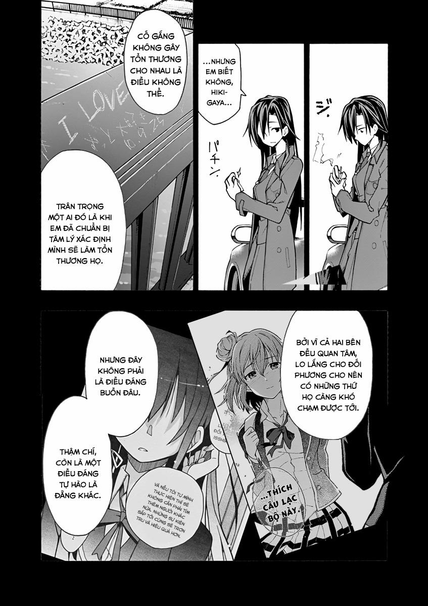 Yahari Ore No Seishun Rabukome Wa Machigatte Iru 63 trang 9