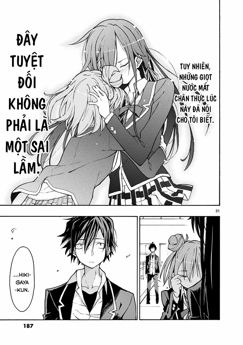 Yahari Ore No Seishun Rabukome Wa Machigatte Iru 64 trang 28