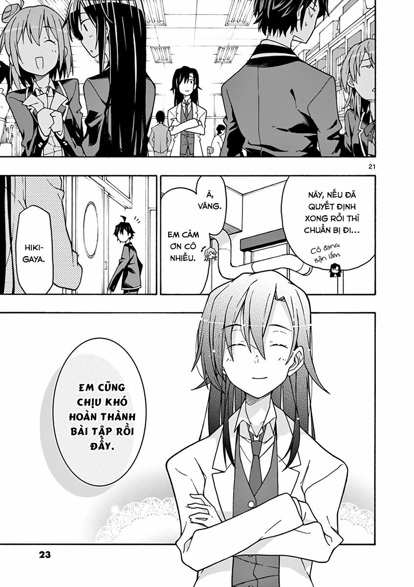 Yahari Ore No Seishun Rabukome Wa Machigatte Iru 65 trang 19