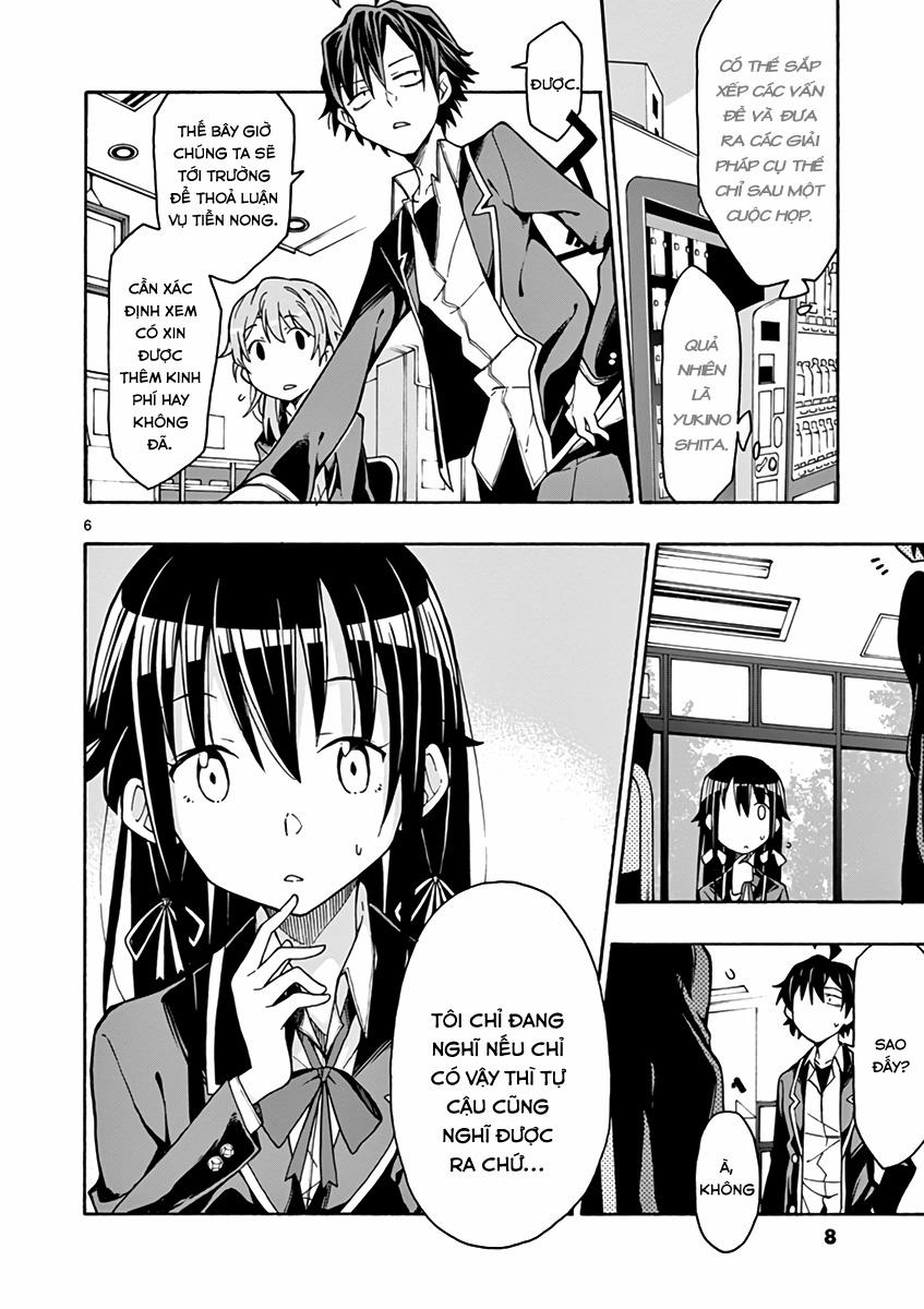 Yahari Ore No Seishun Rabukome Wa Machigatte Iru 65 trang 4