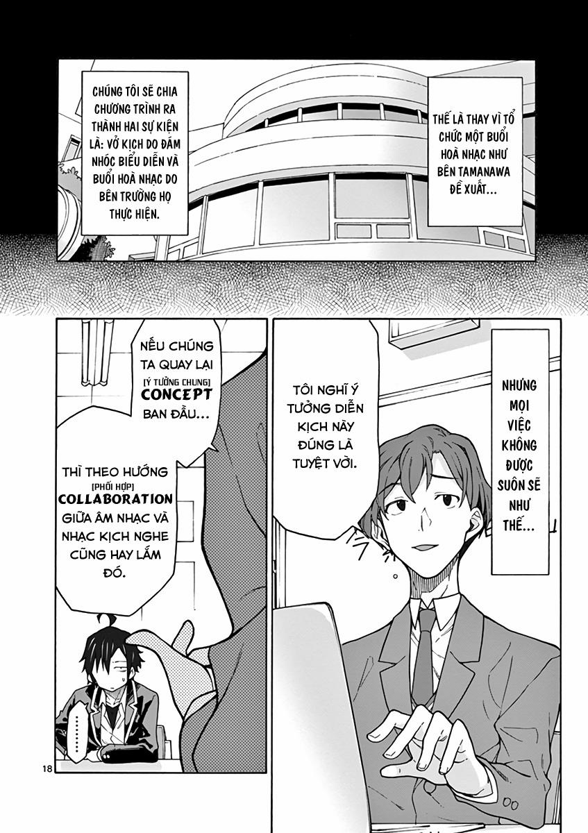 Yahari Ore No Seishun Rabukome Wa Machigatte Iru 69 trang 17