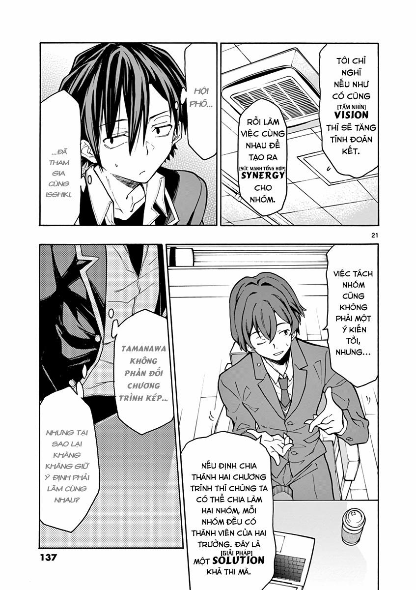 Yahari Ore No Seishun Rabukome Wa Machigatte Iru 69 trang 20