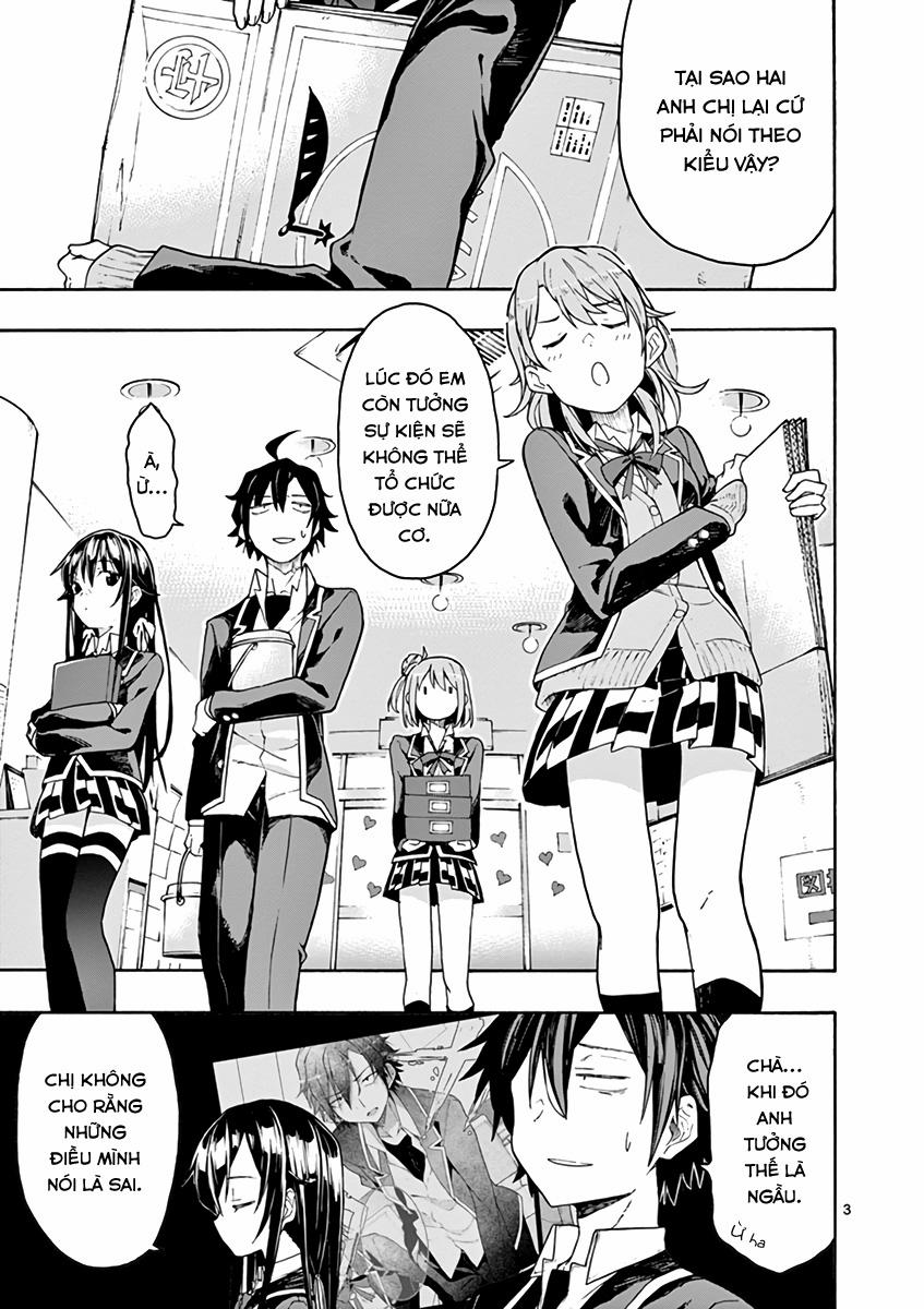 Yahari Ore No Seishun Rabukome Wa Machigatte Iru 70 trang 12