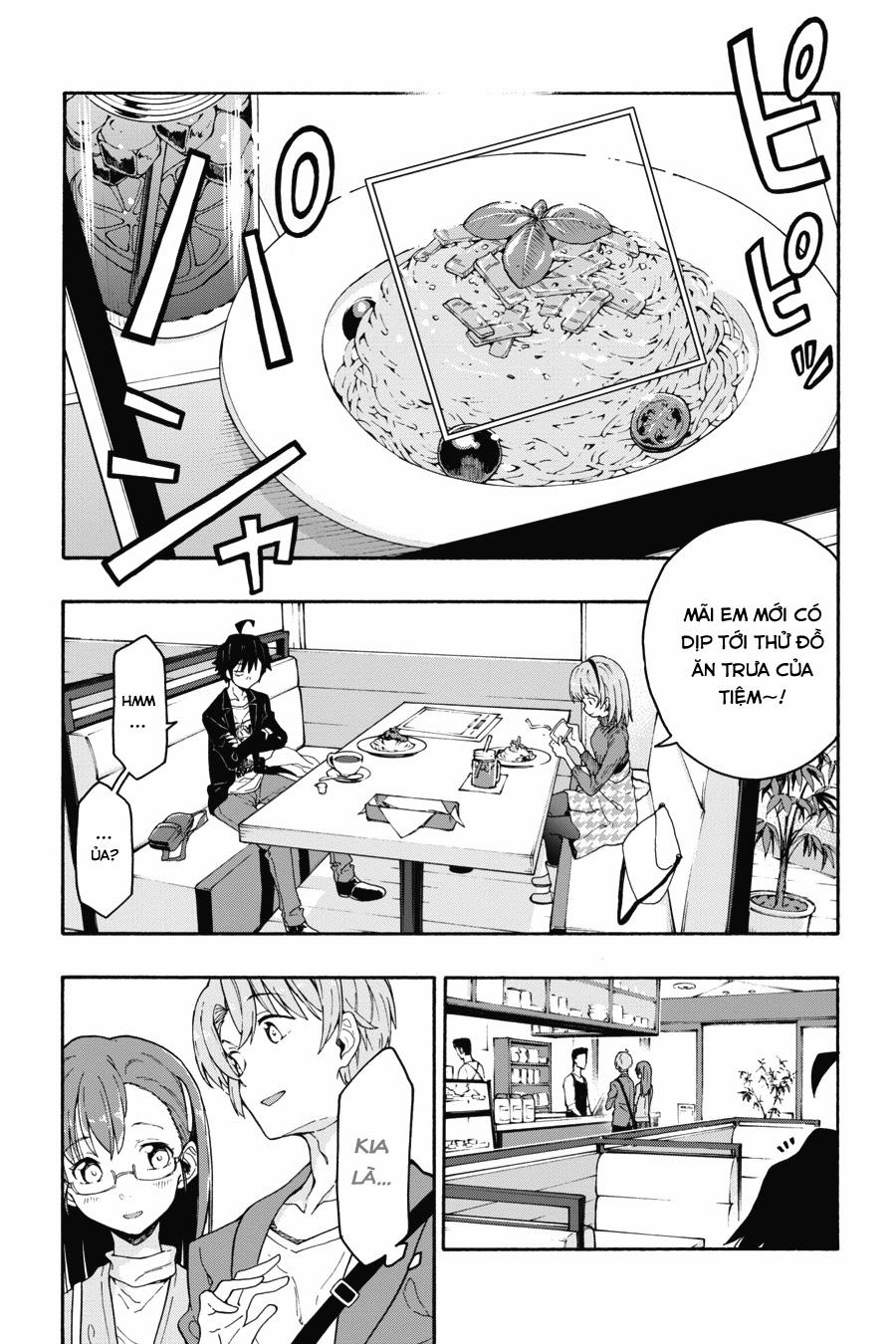 Yahari Ore No Seishun Rabukome Wa Machigatte Iru 71 trang 17