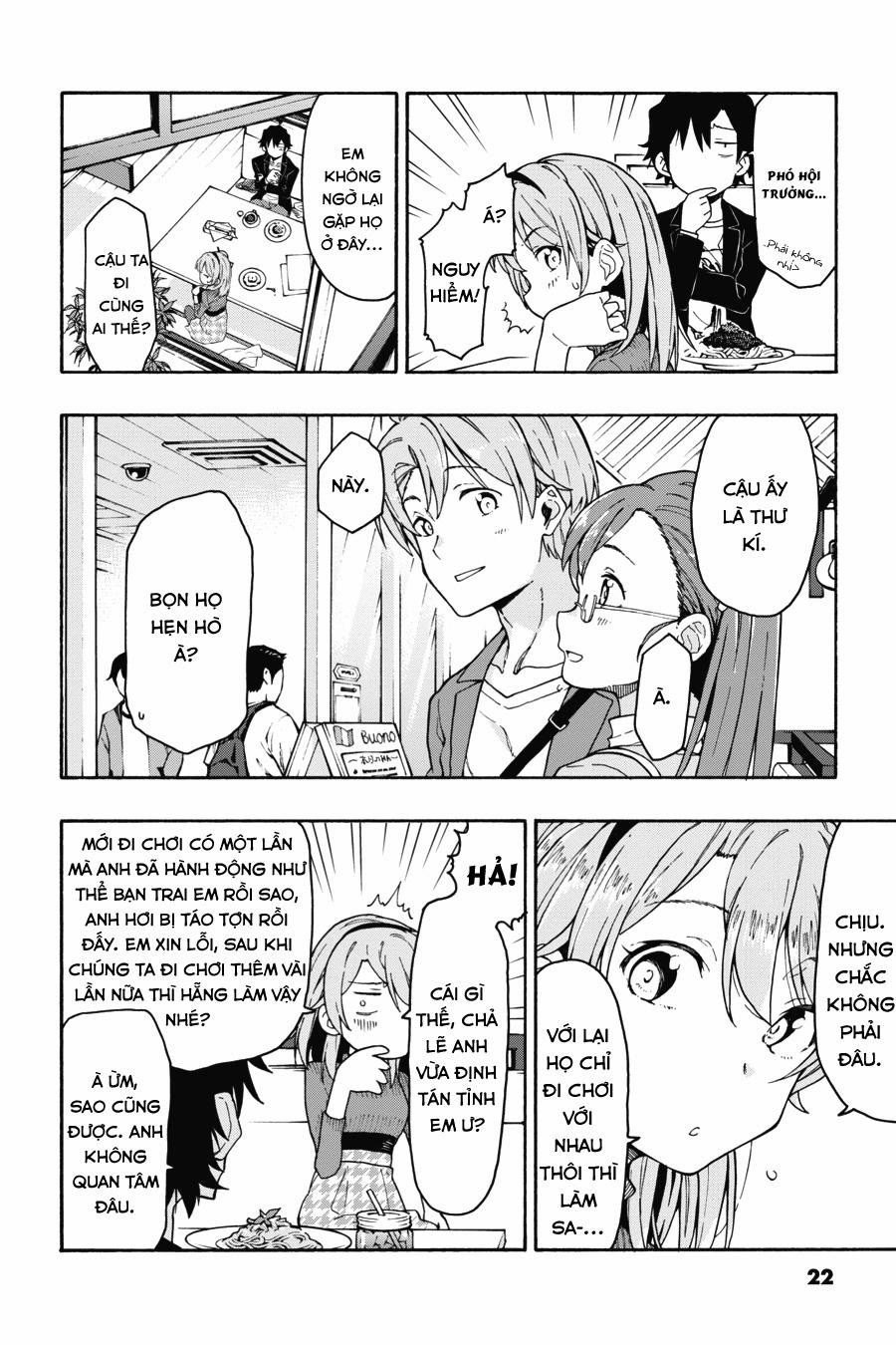 Yahari Ore No Seishun Rabukome Wa Machigatte Iru 71 trang 18