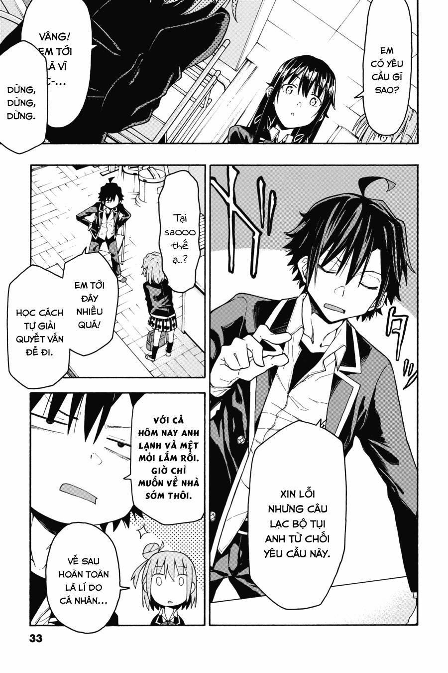 Yahari Ore No Seishun Rabukome Wa Machigatte Iru 71 trang 30