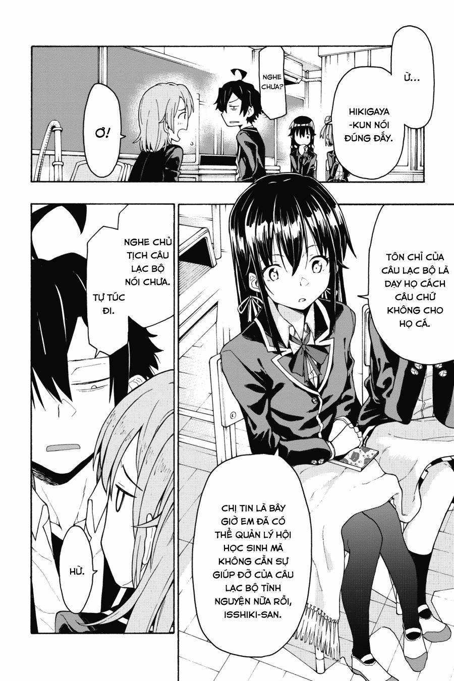 Yahari Ore No Seishun Rabukome Wa Machigatte Iru 71 trang 31