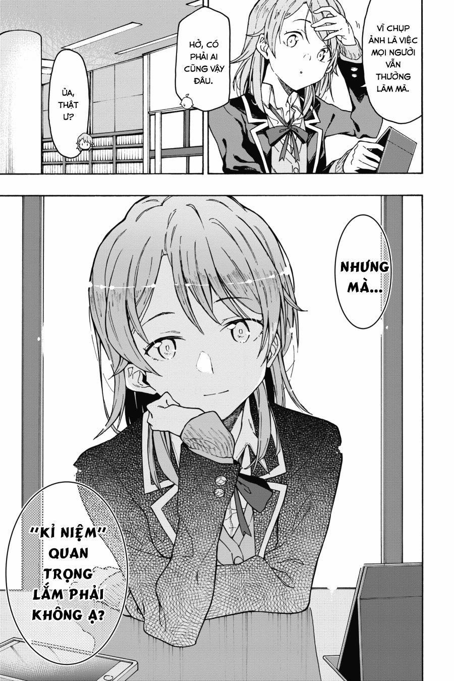 Yahari Ore No Seishun Rabukome Wa Machigatte Iru 72 trang 14