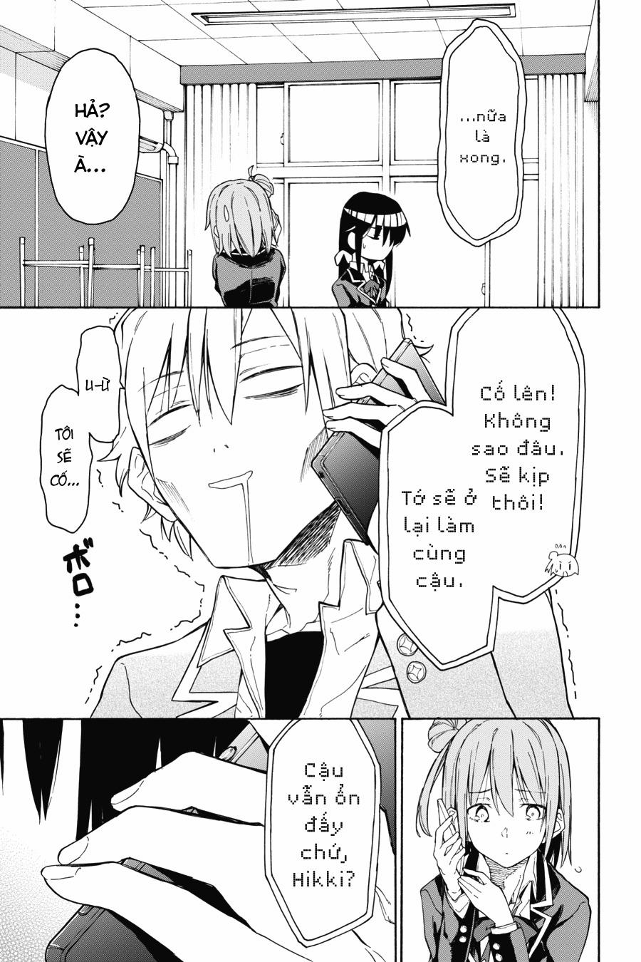 Yahari Ore No Seishun Rabukome Wa Machigatte Iru 72 trang 18
