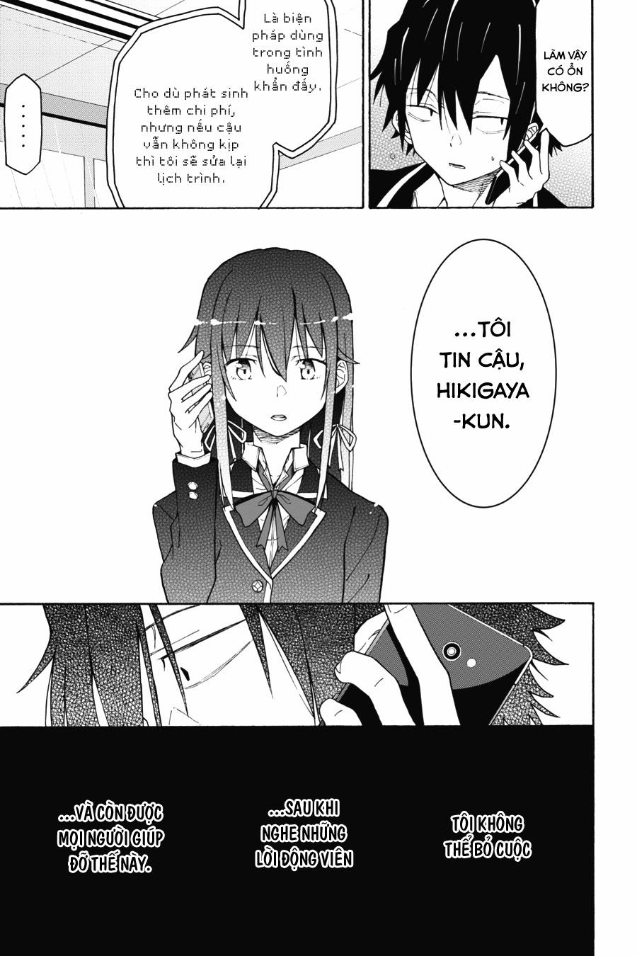 Yahari Ore No Seishun Rabukome Wa Machigatte Iru 72 trang 24