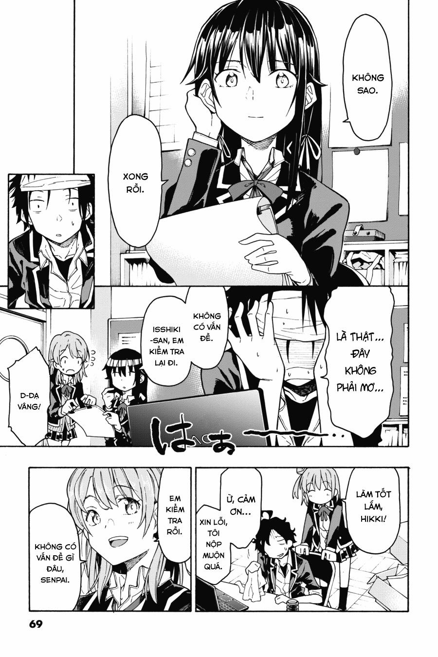 Yahari Ore No Seishun Rabukome Wa Machigatte Iru 72 trang 28