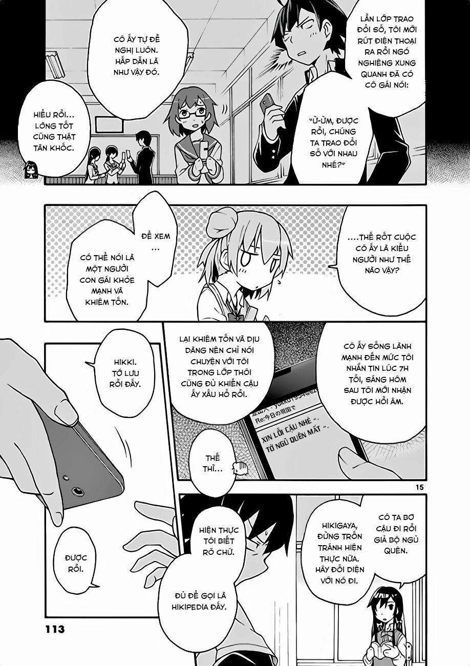 Yahari Ore No Seishun Rabukome Wa Machigatte Iru 9 trang 11
