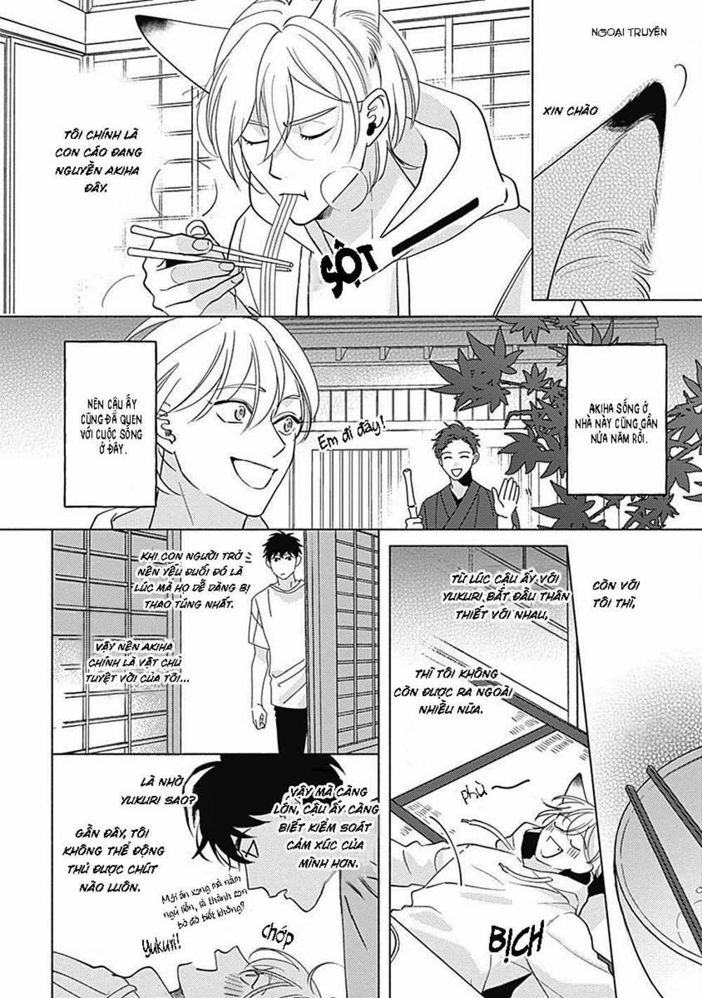 Yakimochi wa kitsuneiro (END) 5.5 Extra trang 1