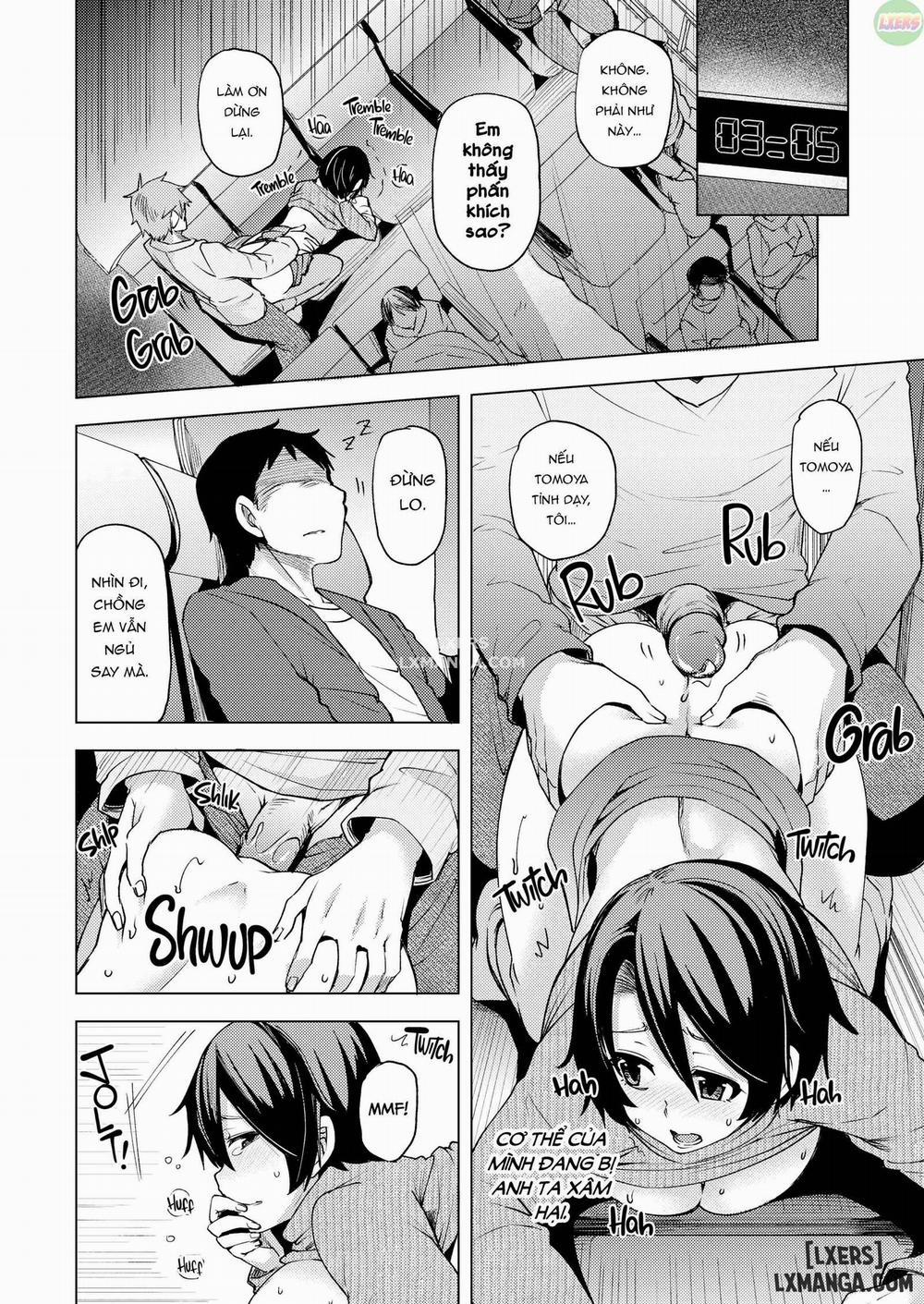 Yakou Bus de Chikan Sarete Netorareta Tsuma Oneshot trang 31