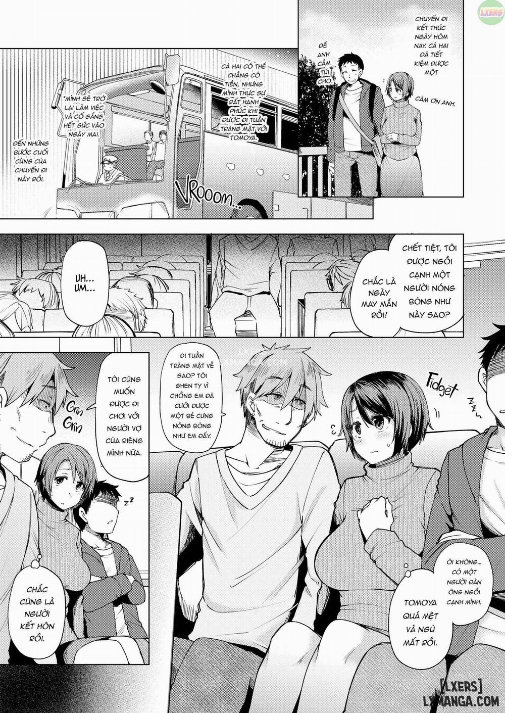 Yakou Bus de Chikan Sarete Netorareta Tsuma Oneshot trang 6