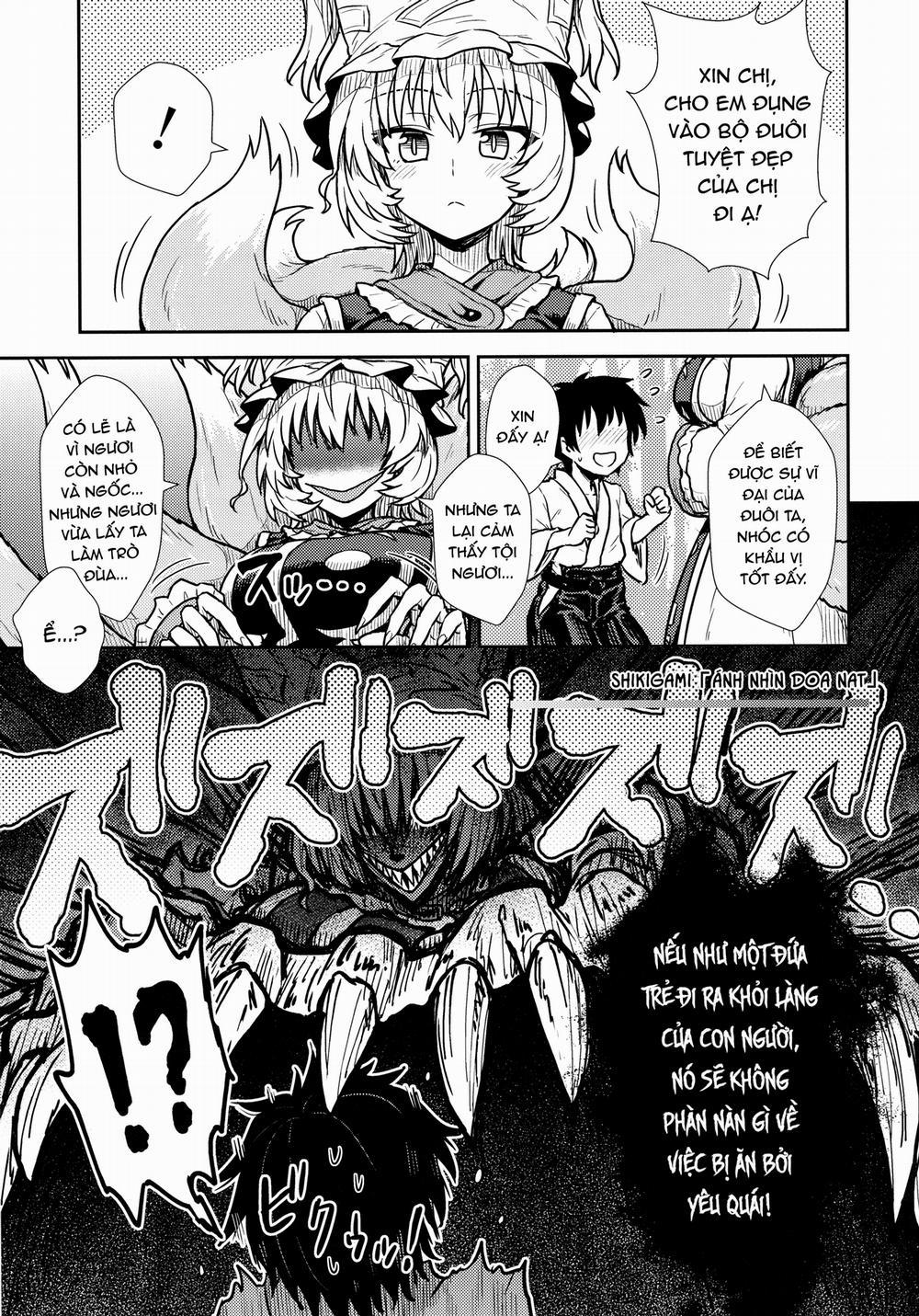 Yakumo Ran no Kyouikuteki Shidou (Touhou Project) Oneshot trang 4
