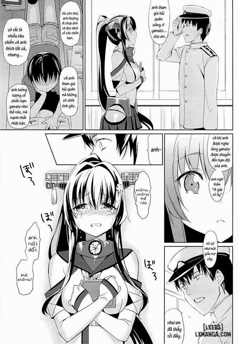Yamato wa Teitoku to Koi shitai Oneshot trang 5