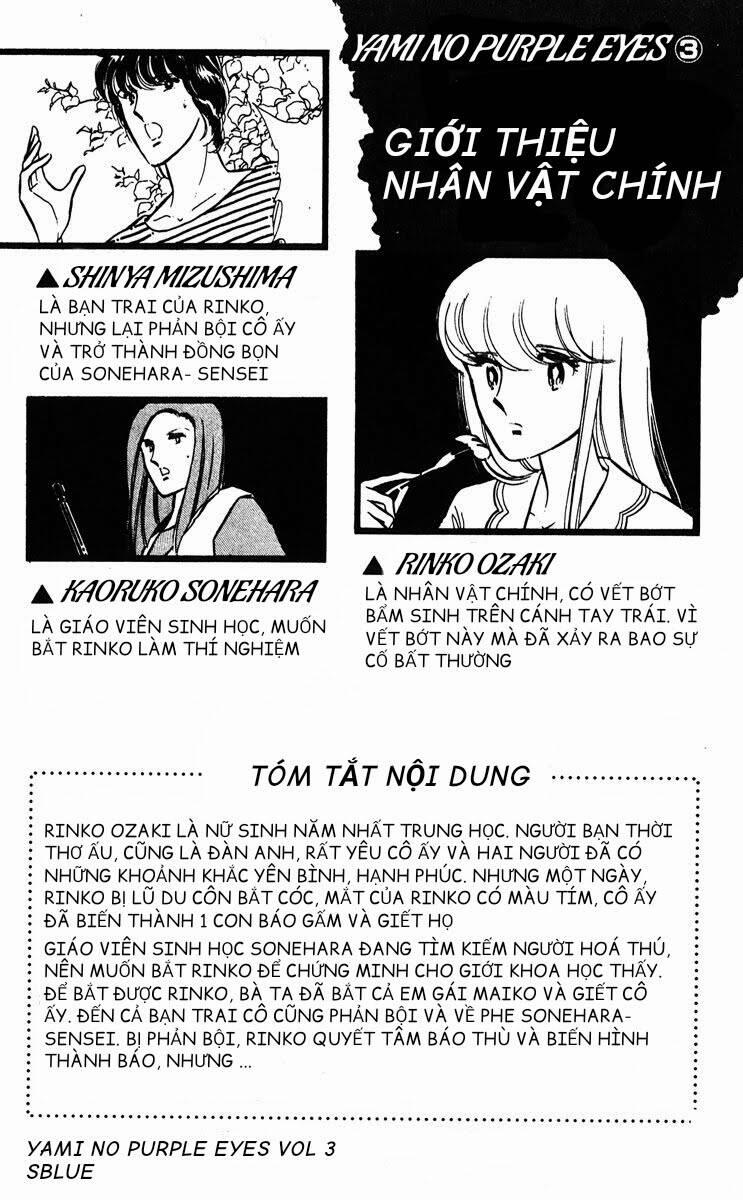 Yami No Purple Eyes 13 trang 5