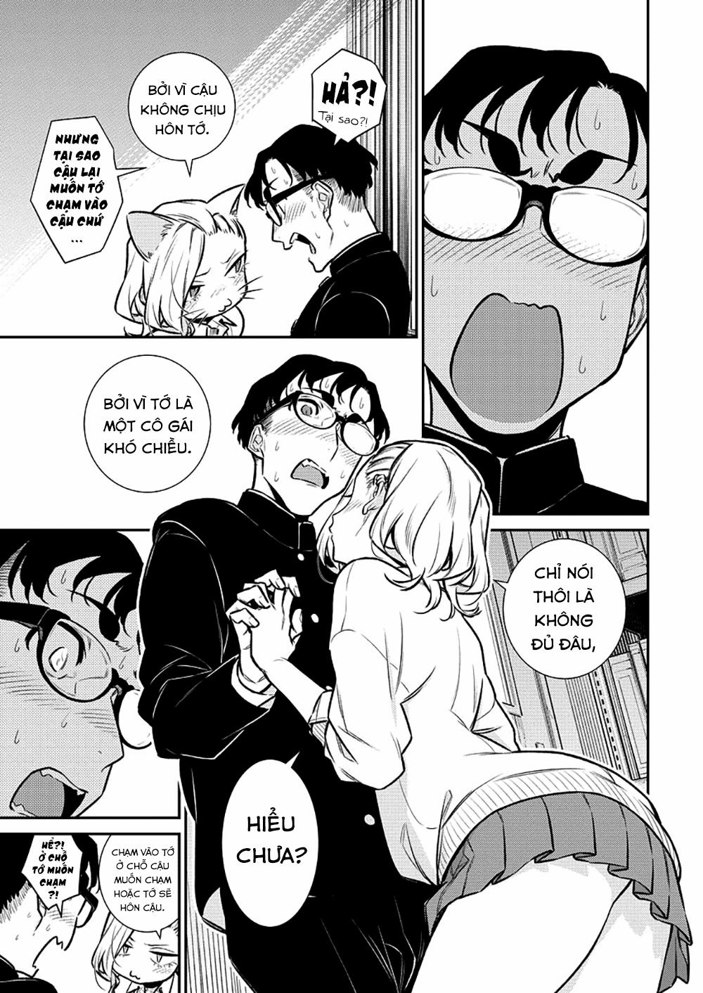 Yancha Gal No Anjou-San Series 0 Anjou-san và chiếc khuyên tai hoa anh đào trang 7