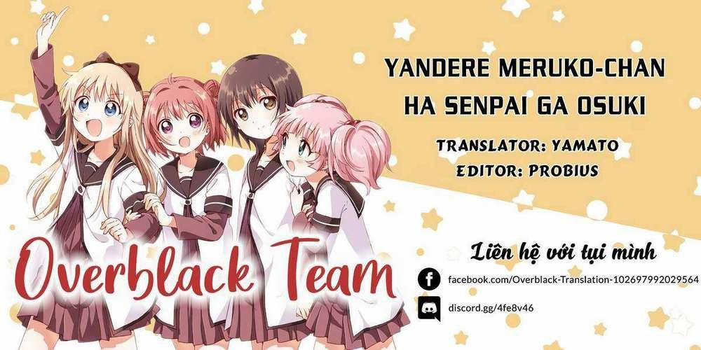 Yandere Meruko-Chan Ha Senpai Ga Osuki 3 trang 1