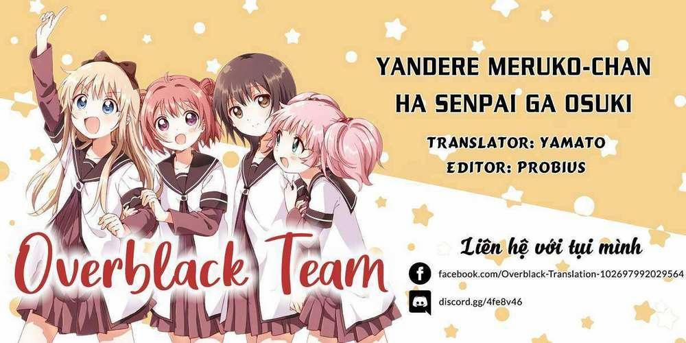 Yandere Meruko-Chan Ha Senpai Ga Osuki 4 trang 1