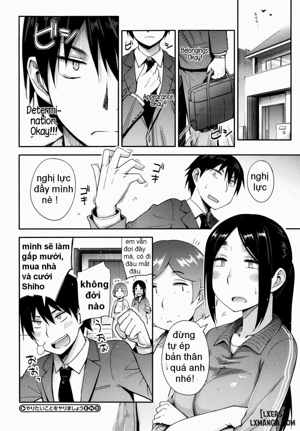 Yaritai Koto o Yarimashou Oneshot trang 21
