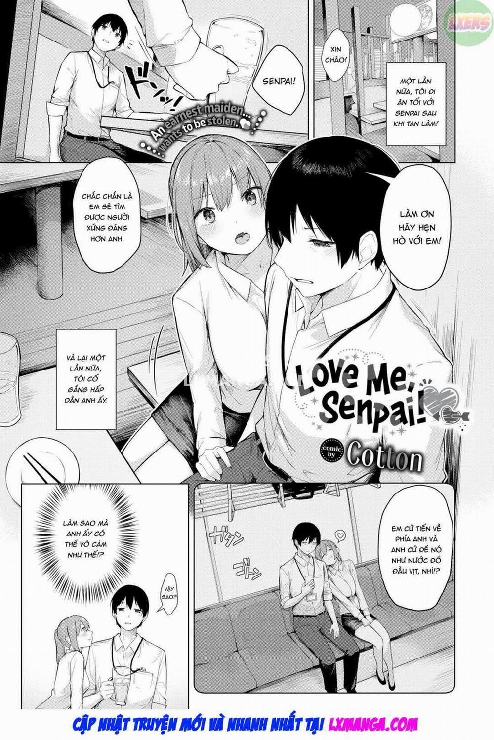 Yêu Em Đi, Senpai! Oneshot trang 0