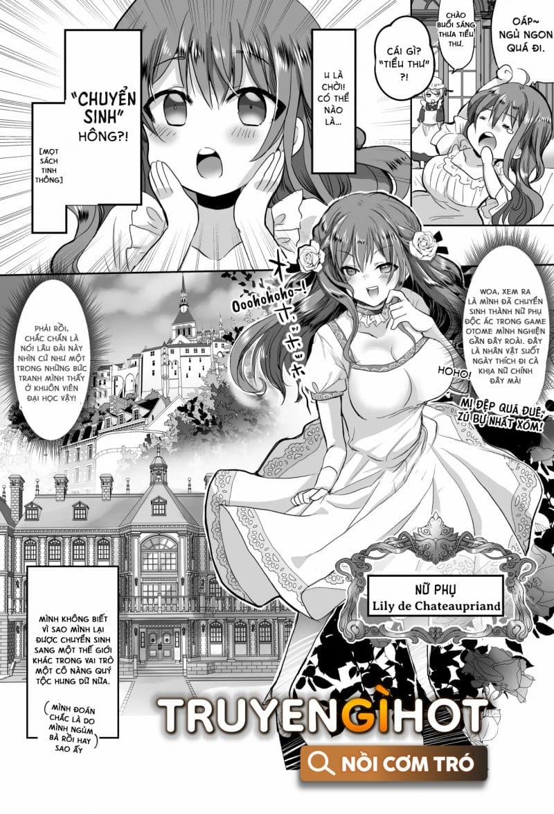 Yêu Thích Nam Phụ, Tôi Chuyển Sinh Vào Otome Game Rồi Bị Nam Chính Giam Cầm 1.1 trang 1