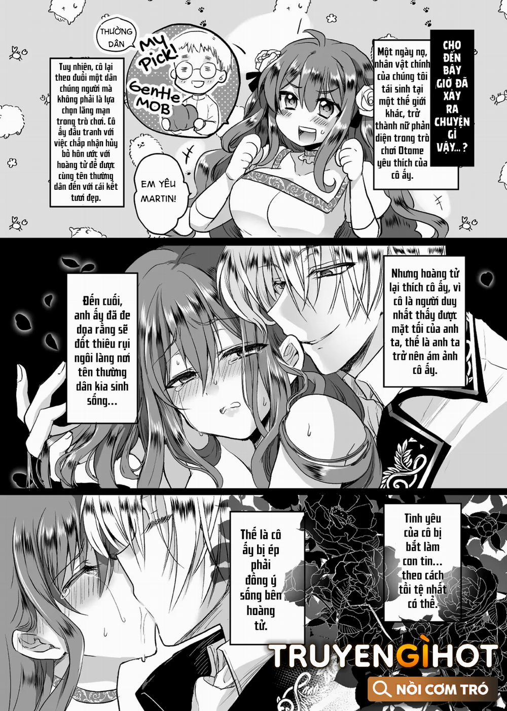 Yêu Thích Nam Phụ, Tôi Chuyển Sinh Vào Otome Game Rồi Bị Nam Chính Giam Cầm 3.1 trang 1