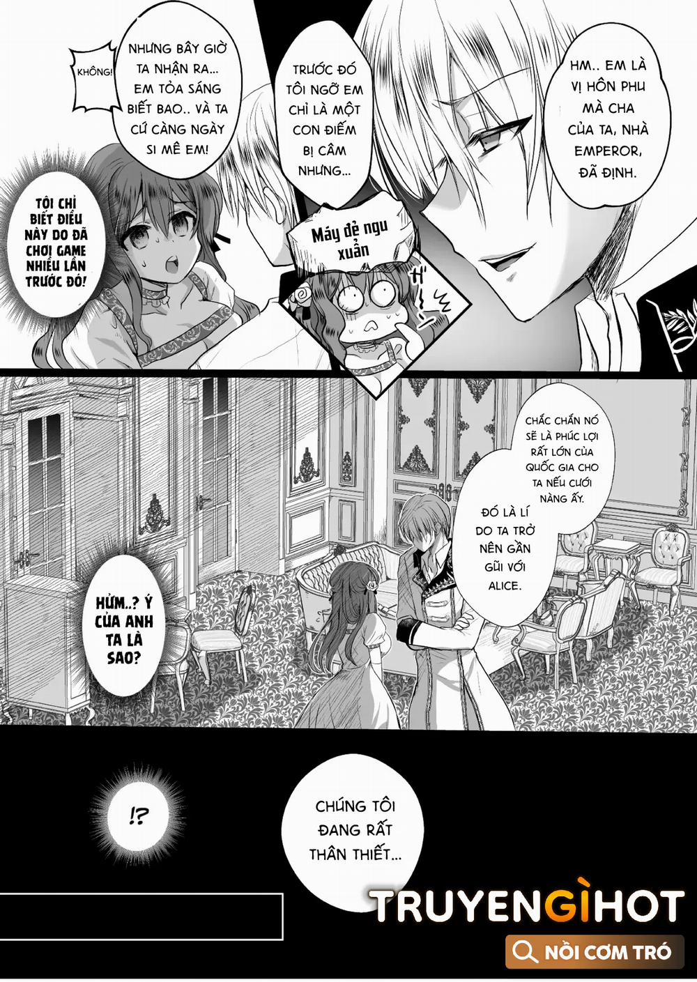 Yêu Thích Nam Phụ, Tôi Chuyển Sinh Vào Otome Game Rồi Bị Nam Chính Giam Cầm 3.1 trang 4