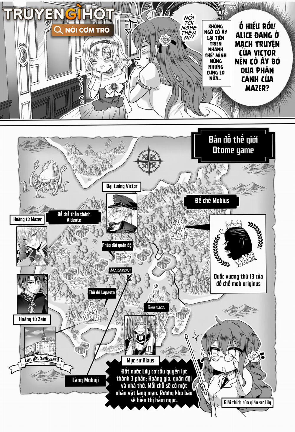 Yêu Thích Nam Phụ, Tôi Chuyển Sinh Vào Otome Game Rồi Bị Nam Chính Giam Cầm 4.1 trang 7