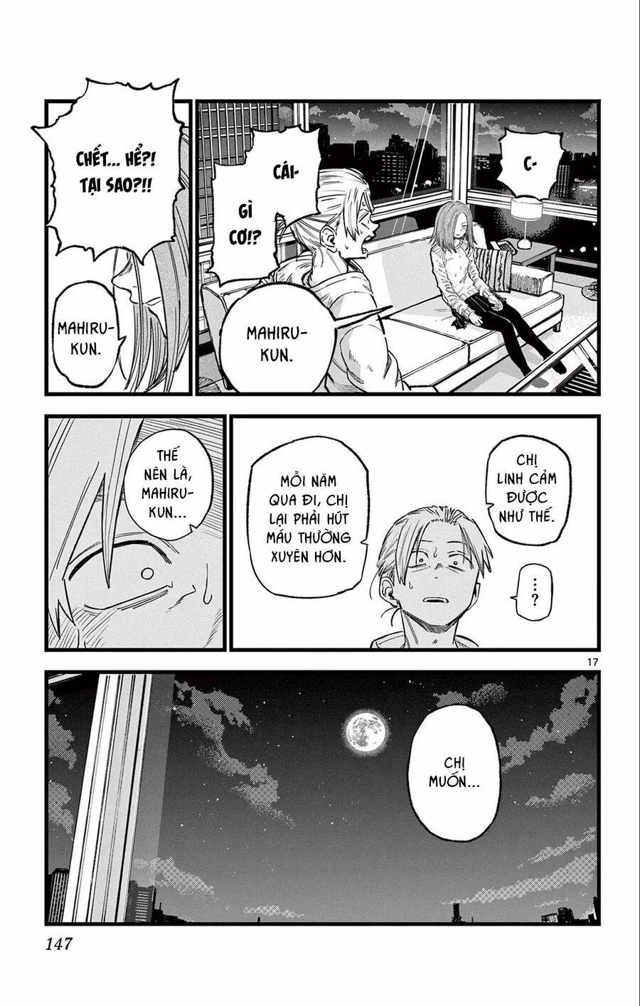 Yofukashi No Uta 157 trang 17